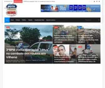 Rotapolicialnews.com.br(Rota Policial News) Screenshot