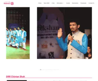 Rotaract3060.com(Fellowship Through Service) Screenshot