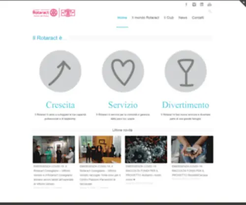 Rotaractcnvv.com(Vittorio Veneto) Screenshot