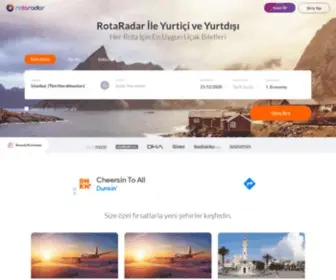 Rotaradar.com(Ucuz Uçak Bileti) Screenshot