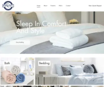 Rotary-Linens.com(Rotary Supply) Screenshot