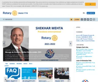 Rotary1710.org(Rotary 1710) Screenshot