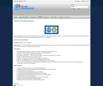 Rotary6880.org(Rotary District 6880) Screenshot