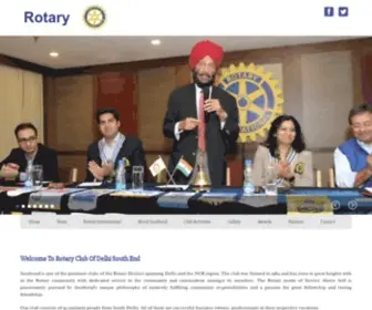 Rotaryclubdelhisouthend.com(Rotaryclubdelhisouthend) Screenshot