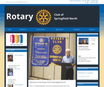 Rotaryclubofspringfieldnorth.com(Rotary Club of Springfield North) Screenshot