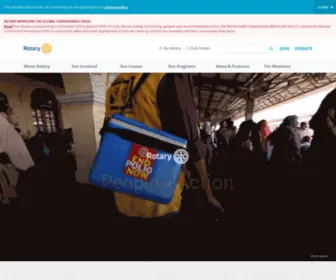 Rotary.info(Home EN) Screenshot