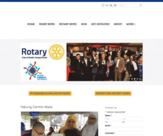 Rotarysungaipetani.org(Rotary Club) Screenshot