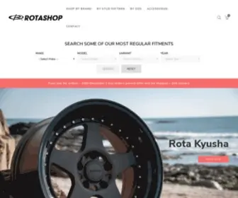 Rotashop.co.uk(6 great reasons to buy Rota wheels from) Screenshot