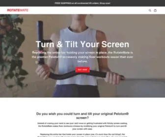 Rotatemate.com(Peloton®) Screenshot