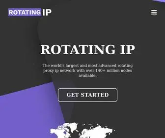Rotatingip.com(Rotating IP) Screenshot