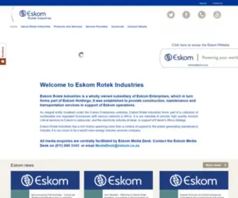 Rotekindustries.co.za(Rotek Industries) Screenshot