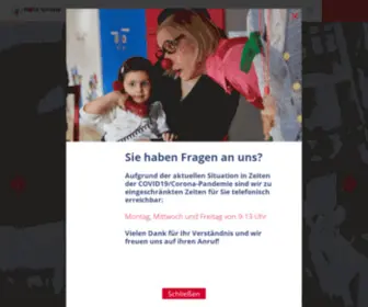 Rotenasen.de(Rote Nasen Deutschland) Screenshot