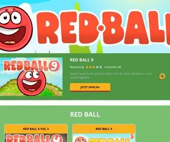 Roterball.de(Red Ball Spiele 1) Screenshot