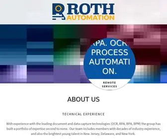 Rothautomation.com(Digital Transformation) Screenshot