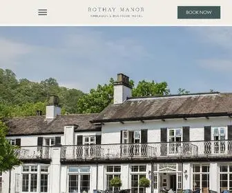 Rothaymanor.co.uk(Rothay Manor Country House Hotel) Screenshot