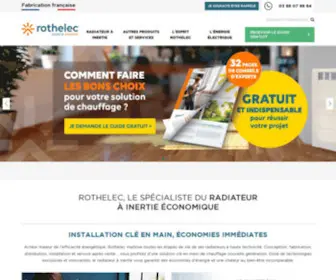 Rothelec.fr(Radiateur électrique à inertie) Screenshot