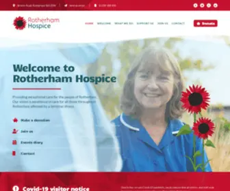 Rotherhamhospice.org.uk(Rotherhamhospice) Screenshot