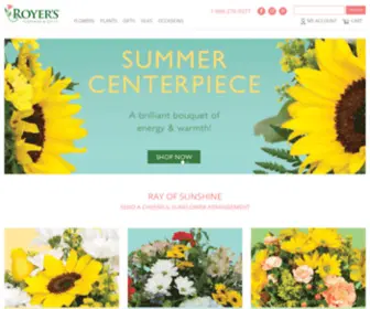 Rothermels.com(Royer's flowers and gifts) Screenshot