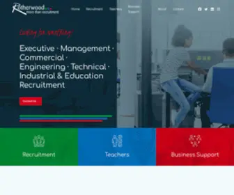 Rotherwood-Recruitment.com(Executive, Management, Commercial, Engineering, Technical, Industrial & Teacher Recruitment) Screenshot