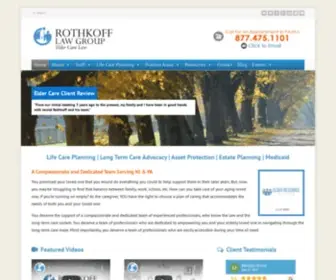 Rothkofflaw.com(Rothkoff Law Group) Screenshot