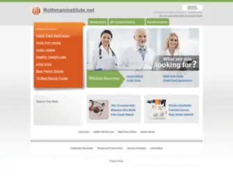 Rothmaninstitute.net(Rothmaninstitute) Screenshot
