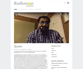 Rothmantechtips.com(Rothman Tech) Screenshot