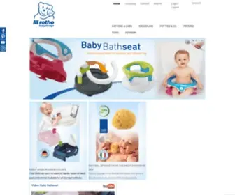 Rotho-Babydesign.com(Willkommen bei Rotho Babydesign) Screenshot
