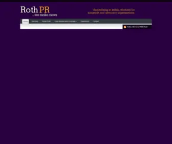 Rothpr.com(Public Relations Firm) Screenshot