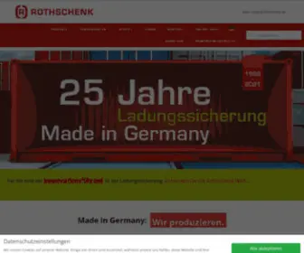 Rothschenk.de(Rothschenk Ladungssicherung) Screenshot