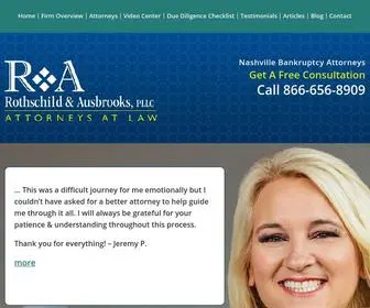 Rothschildbklaw.com(Rothschild &amp; Ausbrooks) Screenshot