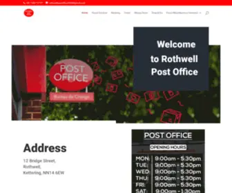 Rothwellpostoffice.com(Rothwell Post Office) Screenshot