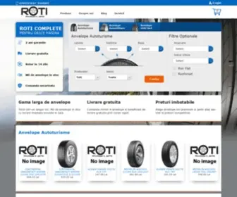 Roti.ro(Magazin anvelope auto noi pentru orice masina) Screenshot