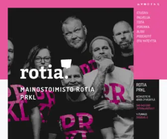 Rotia.fi(Mainostoimisto) Screenshot