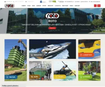 Roto-Group.eu(Roto Group d.o.o) Screenshot