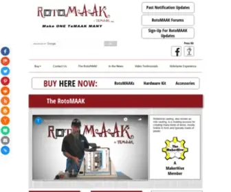 Rotomaak.com(Rotational Casting) Screenshot