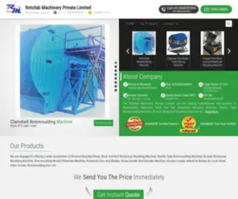 Rotomolding.co.in(Rotofab Machinery Private Limited) Screenshot