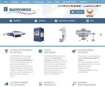 Rotondigroup.com(Rotondi Group Srl) Screenshot
