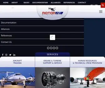 Rotorairgroup.com(Aircraft Sales & Support) Screenshot