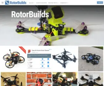 Rotorbuilds.com(FPV Drone Part Lists) Screenshot