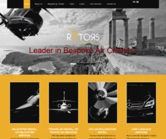 Rotorsair.co.uk(Helicopter rental) Screenshot