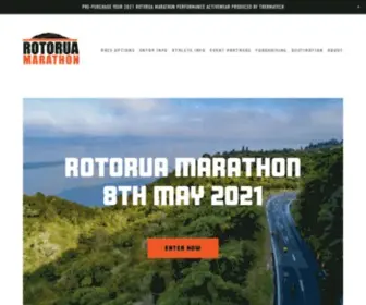 Rotoruamarathon.co.nz(Rotorua Marathon 2022) Screenshot
