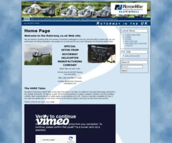 Rotorway.co.uk(Rotorway UK) Screenshot