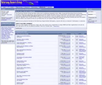 Rotorwayownersgroup.com(Rotorway Owners Group) Screenshot