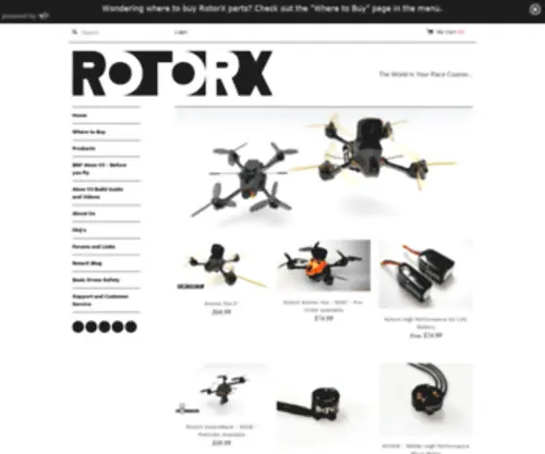 Rotorxracing.com(RotorX Racing) Screenshot