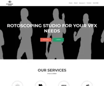 Rotoscopingstudio.com(#1 Rotoscoping Studio for all your VFX Outsourcing & Services Work Delhi Mumbai India) Screenshot