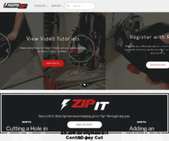 Rotozip.com(Rotozip worldwide) Screenshot