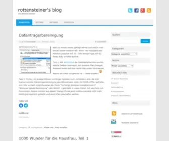 Rottensteiner.at(Rottensteiner's blog) Screenshot