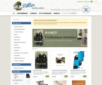 Rotterbokhandeln.se(Släktforskning) Screenshot