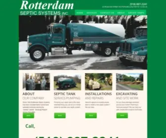 Rotterdamsepticsystems.com(Rotterdam Septic Systems inc) Screenshot