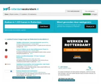 Rotterdamvacaturebank.nl(Dé) Screenshot